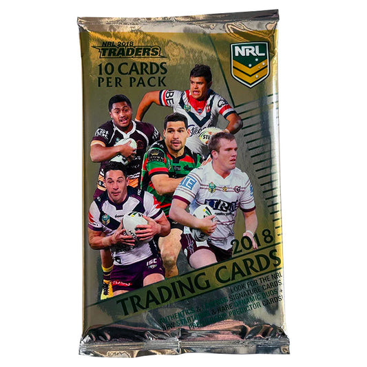 TLA NRL 2018 Traders - Trading Card Packet