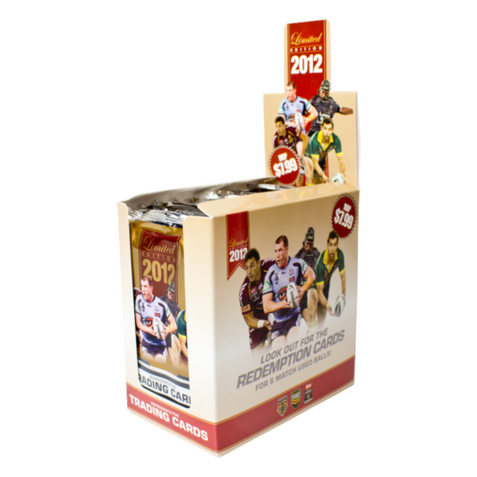 TLA NRL 2012 Limited Edition Trading Cards - Display Box of 18 Packets