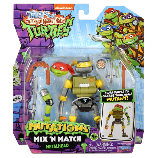Tales of the Teenage Mutant Ninja Turtles - METALHEAD Mutations Mix n Match Action Figure