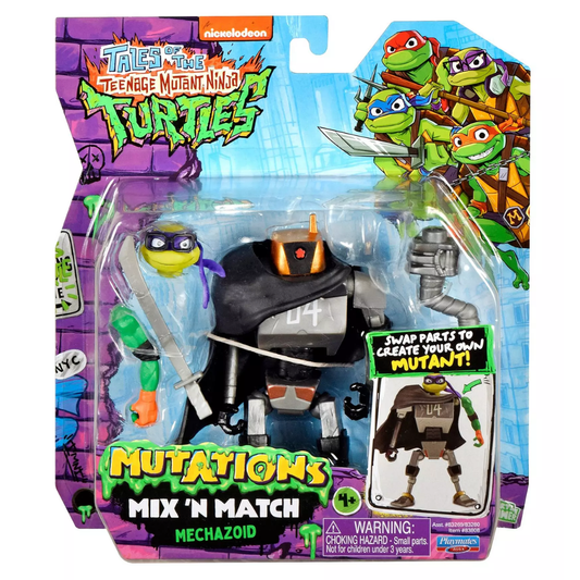 Tales of the Teenage Mutant Ninja Turtles - MECHAZOID Mutations Mix n Match Action Figure