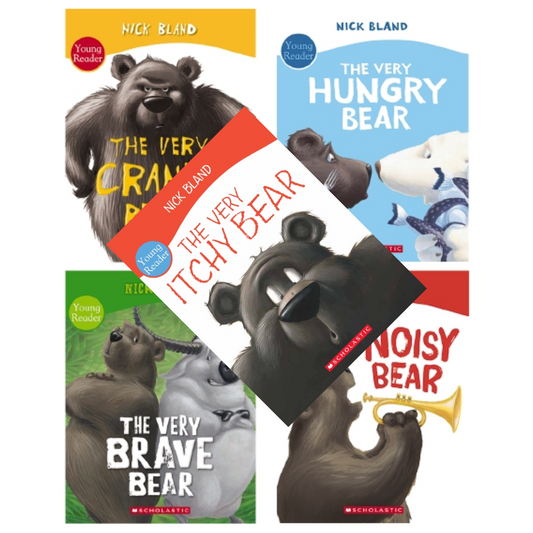 The Very Cranky Bear SET OF 5 YOUNG READER BOOKS by Nick Bland