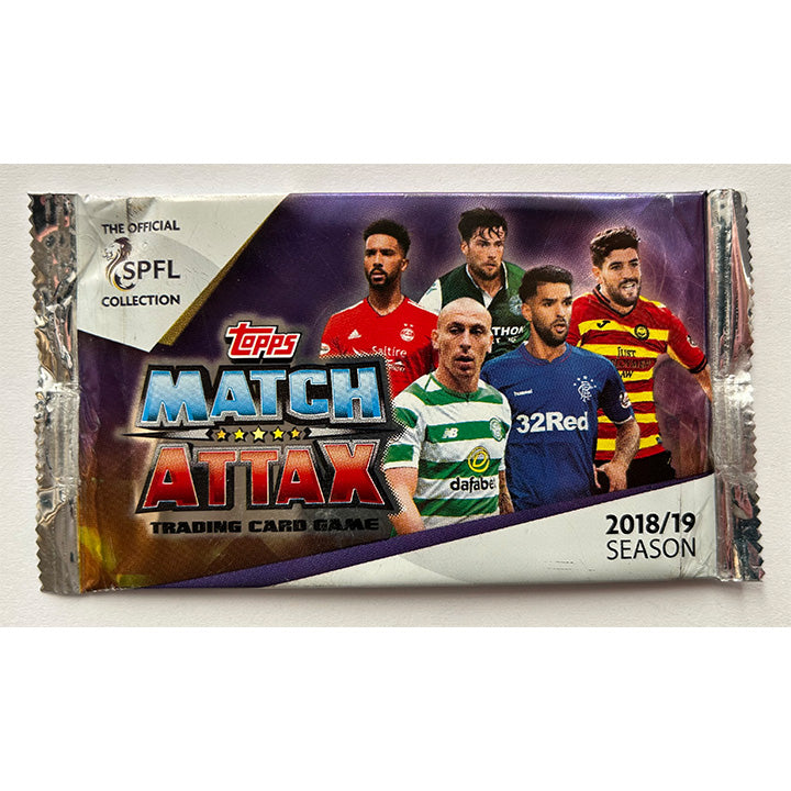 Topps 2018-19 Match Attax SPFL - Bundle of 5 Trading Card Packets