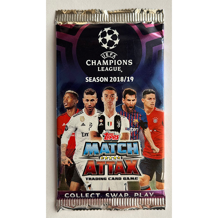 Topps 2018/19 Match Attax UEFA Champions League - Trading Card Packets