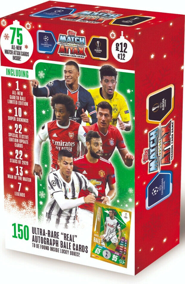 Topps 2020/21 Match Attax Festive Edition - Box inc 75 Exclusive Cards