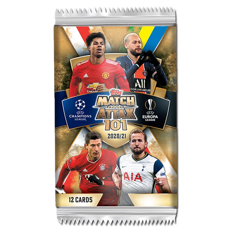 Topps 2020/21 Match Attax UEFA 101 - Trading Card Packets