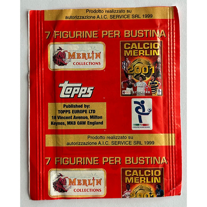 Topps Calcio Merlin 2001 - Sticker Packet