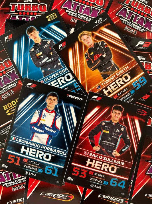 Topps F1 Turbo Attax 2023 - Single F3 TEAMS Cards (#237 - #266)