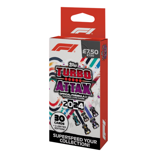 Topps F1 Turbo Attax 2024 - ECO-PACK (30 Cards + 1 Limited Edition)