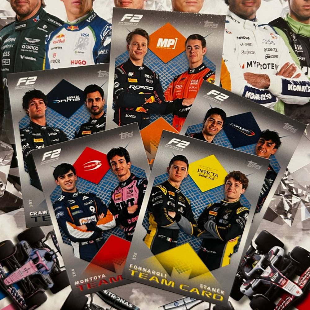 Topps F1 Turbo Attax 2025 - Single F2 TEAMS & F2 PODIUM PERFECTIONS Cards (#172 - #216)