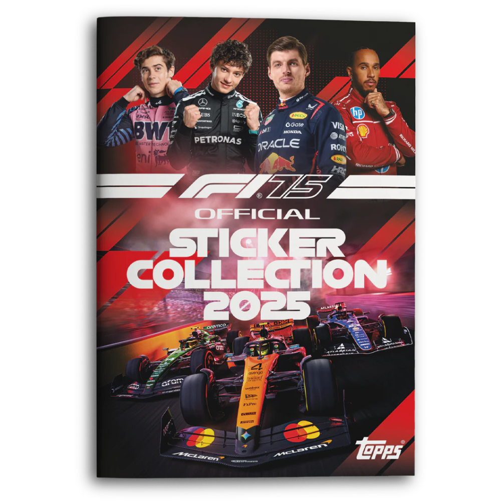 2025 Topps Formula 1 Sticker Collection – Complete Sticker & Album Set