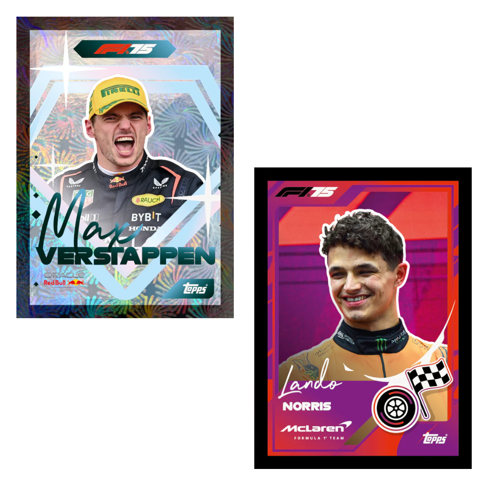 2025 Topps Formula 1 Sticker Collection – Complete Sticker & Album Set