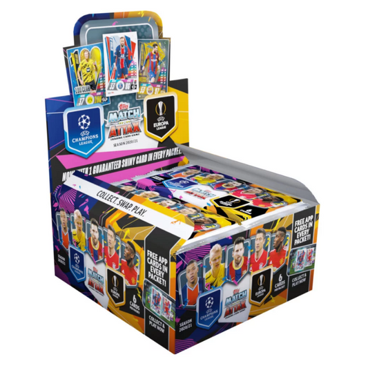 Topps Match Attax UEFA 2020-21 - Box of 50 Packets