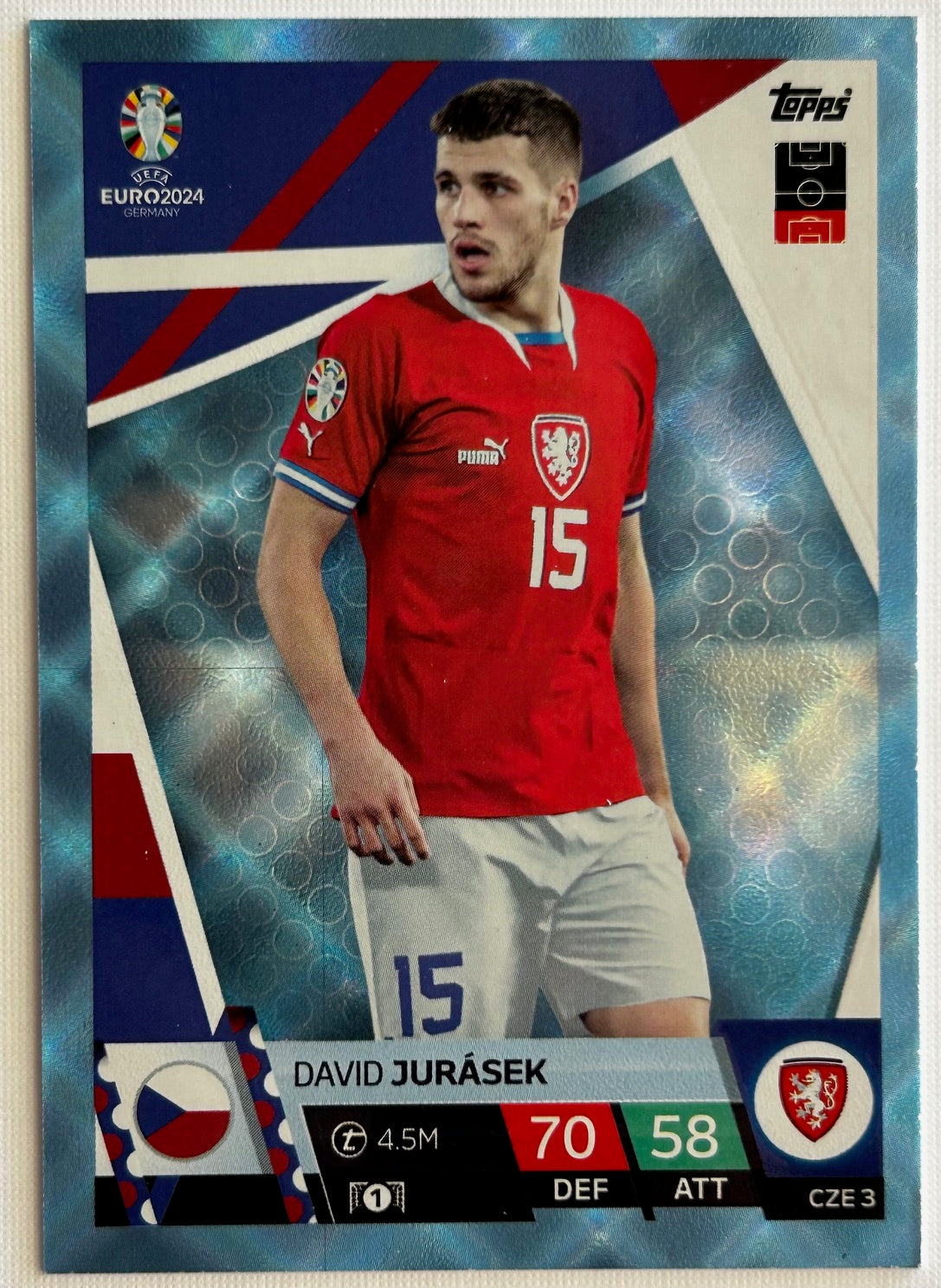 Topps Match Attax UEFA EURO 2024 - Single CRYSTAL PARALLEL Cards (All Teams)