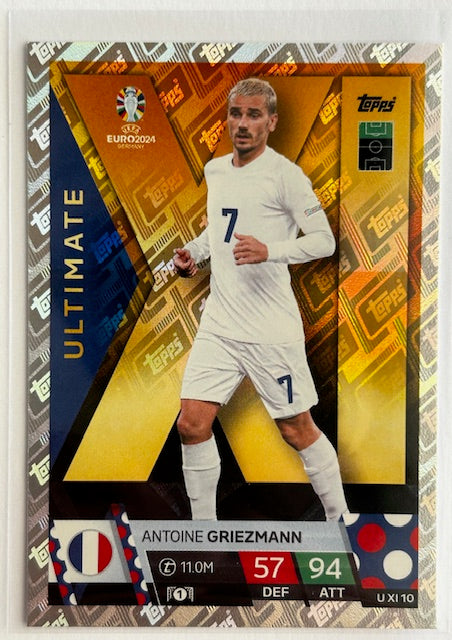 Topps Match Attax UEFA EURO 2024 - GRIEZMANN (FRANCE) Ultimate XI UXI10