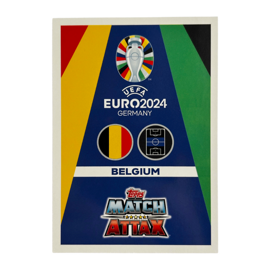 Topps Match Attax UEFA EURO 2024 - Single BELGIUM Cards (BEL 1 - BEL 18)
