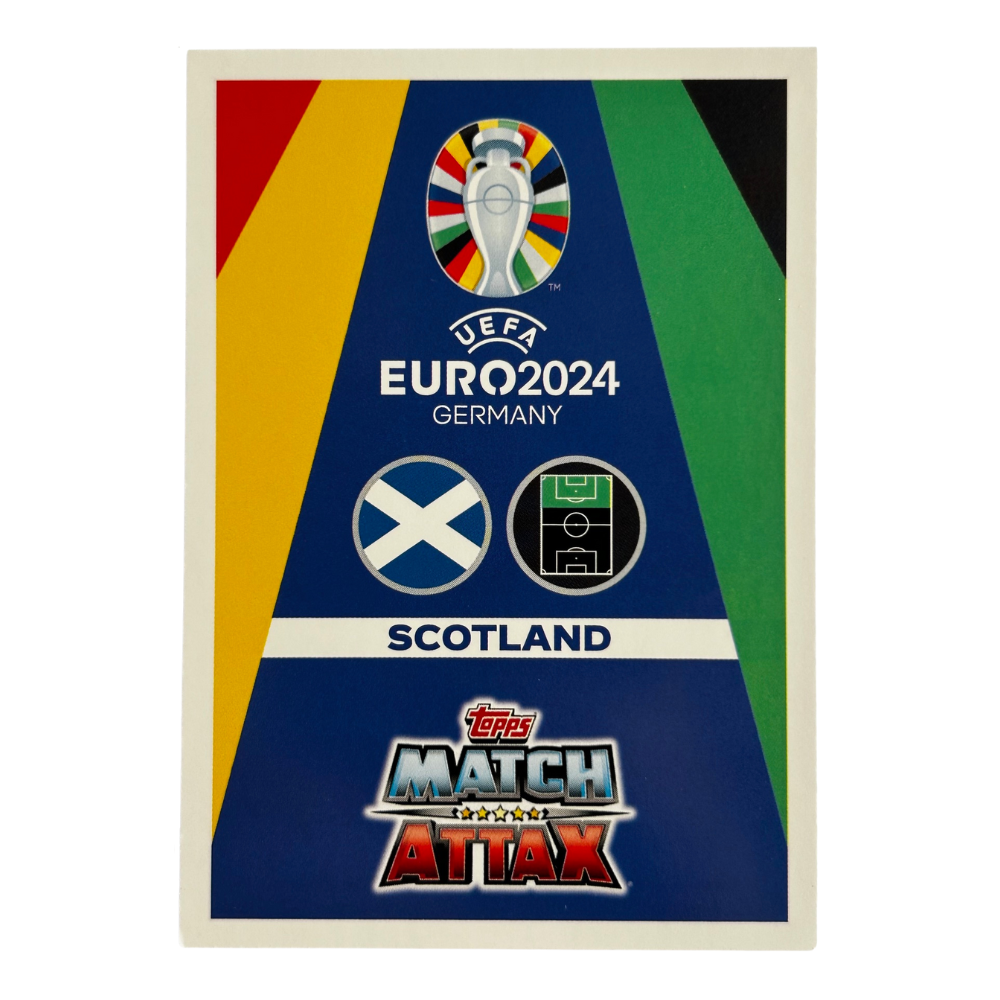 Topps Match Attax UEFA EURO 2024 - Single SCOTLAND Cards (SCO 1 - SCO 18)