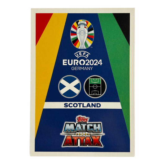 Topps Match Attax UEFA EURO 2024 - Single SCOTLAND Cards (SCO 1 - SCO 18)