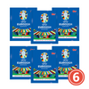 Topps UEFA EURO 2024 Sticker Collection - 6 x Sticker Packets (inc 36 Stickers)