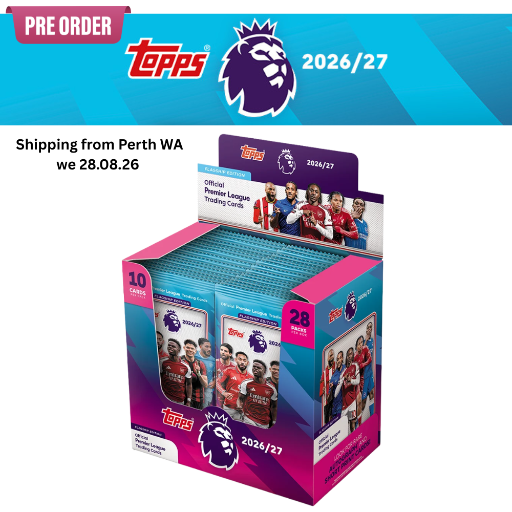 PRE-SALE (SHIPPING BY 28.08.26) Topps Premier League Flagship Edition 2026-27 - Full Box of 28 Packs
