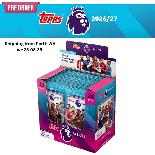 PRE-SALE (SHIPPING BY 28.08.26) Topps Premier League Flagship Edition 2026-27 - Full Box of 28 Packs