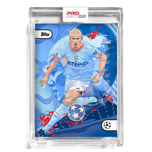 Topps Project 22 - HAALAND (MAN CITY) Base by Vincent Aseo