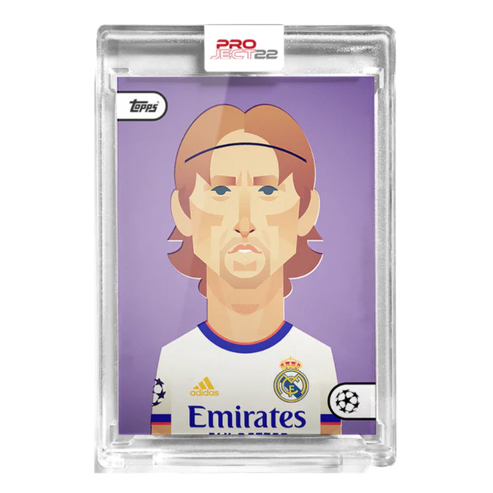 Topps Project 22 - MODRIC (REAL MADRID) Base by StanChow