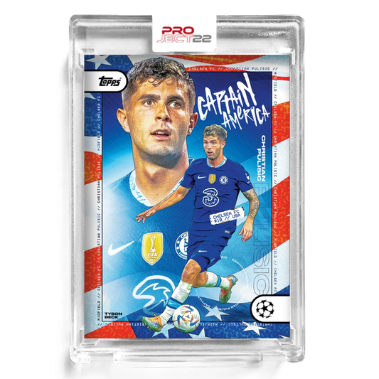 Topps Project 22 - PULISIC (CHELSEA FC) Base by Tyson Beck