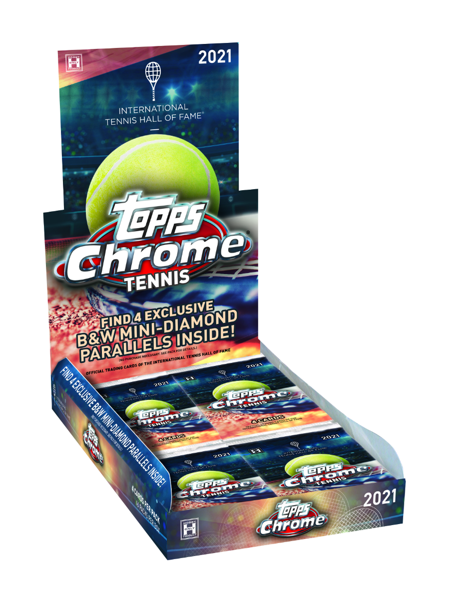 Topps Tennis Chrome Lite 2021 - Box of 16 Packets