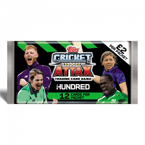 Topps The Hundred Cricket Attax 2021 - Trading Card Packets