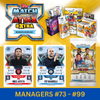 Topps UCC Match Attax Extra 2025-26 - MANAGERS (#73-#99) Base Cards