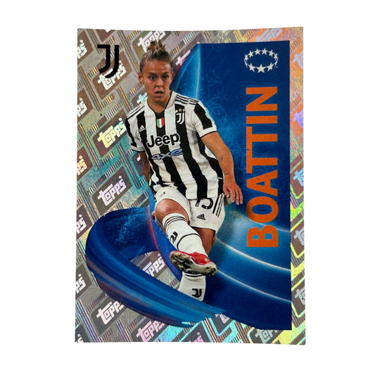 Topps UEFA Champions League 2022-23 - BOATTIN (JUVENTUS) Foil Sticker #17
