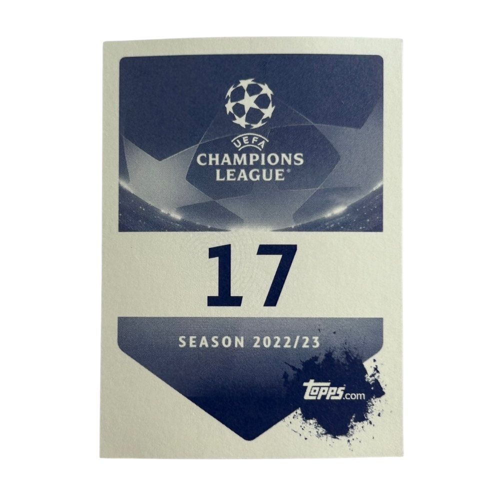 Topps UEFA Champions League 2022-23 - BOATTIN (JUVENTUS) Foil Sticker #17