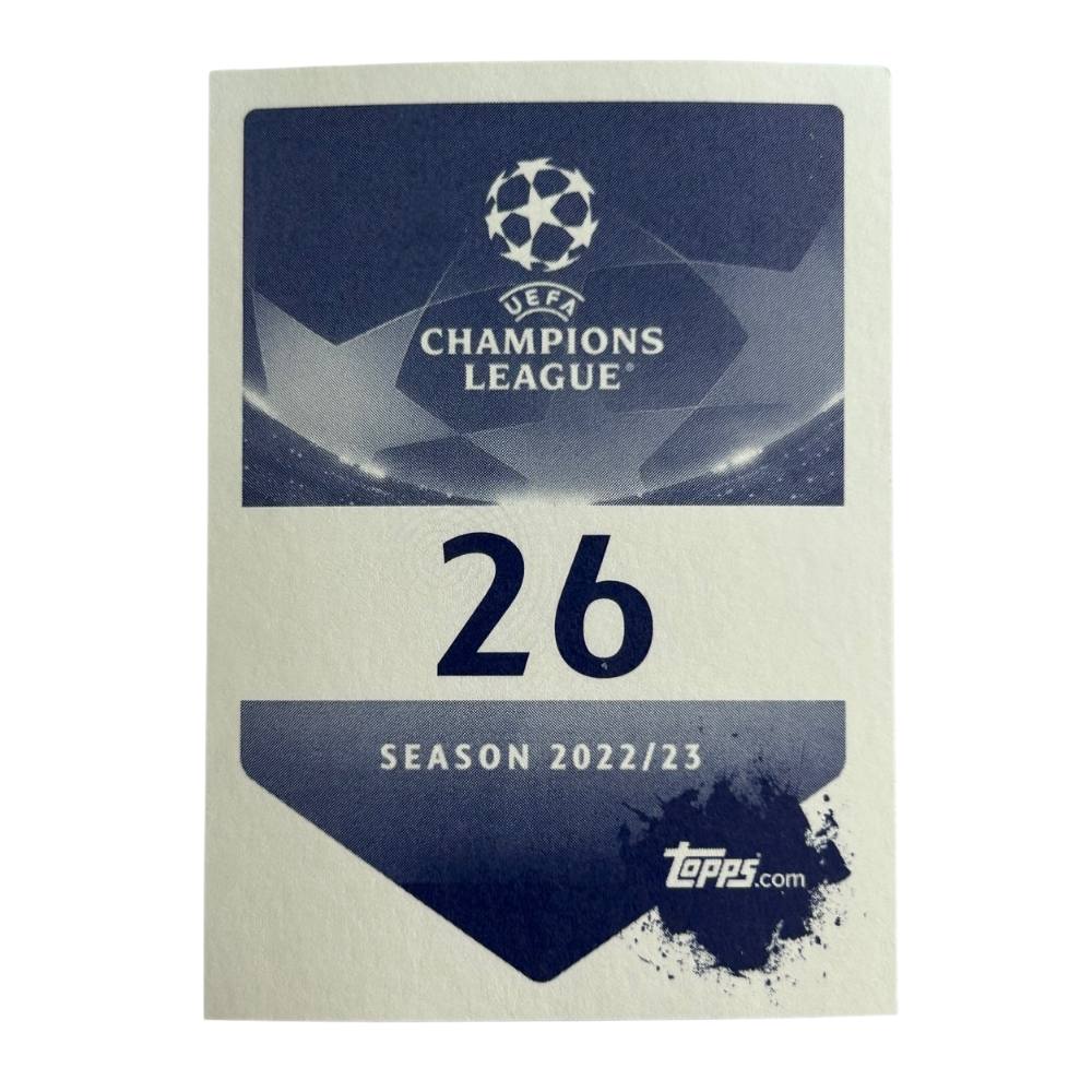 Topps UEFA Champions League 2022-23 - KATOTO (PARIS SAINT-GERMAIN) Foil Sticker #26