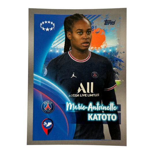 Topps UEFA Champions League 2022-23 - KATOTO (PARIS SAINT-GERMAIN) Sticker #544