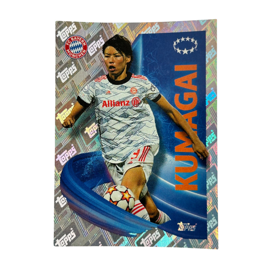 Topps UEFA Champions League 2022-23 - KUMAGAI (BAYERN MUNICH) Foil Sticker #18