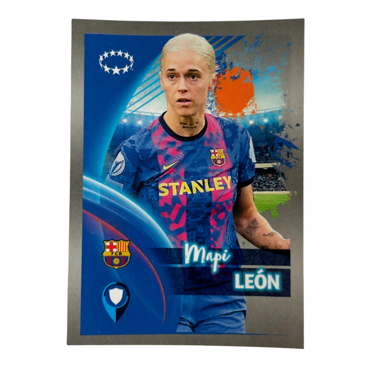 Topps UEFA Champions League 2022-23 - LEÓN (FC BARCELONA) Sticker #542