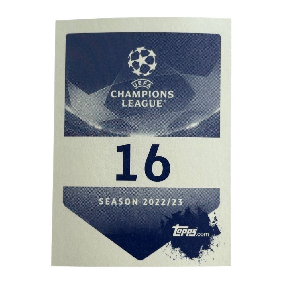 Topps UEFA Champions League 2022-23 - PEYRAUD-MAGNIN (JUVENTUS) Foil Sticker #16