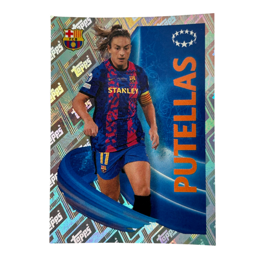 Topps UEFA Champions League 2022-23 - PUTELLAS (FC BARCELONA) Foil Sticker #24
