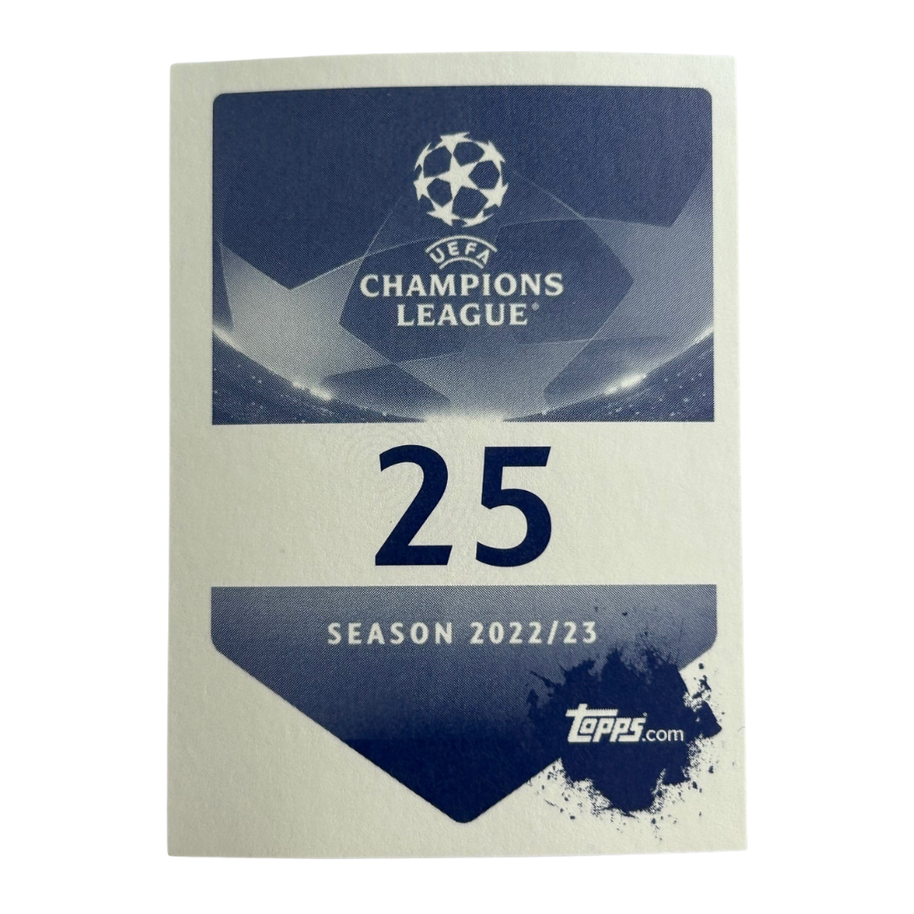 Topps UEFA Champions League 2022-23 - WAßMUTH (VFL WOLFSBURG) Foil Sticker #25