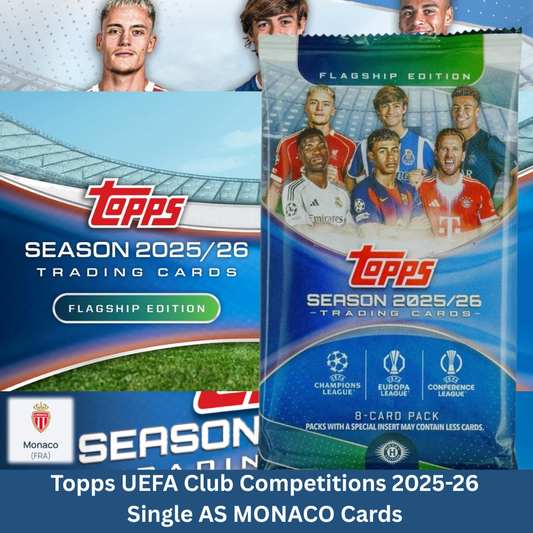 Topps UEFA Club Competitions 2025-26 - Single AS MONACO Cards (Base & Rookies)
