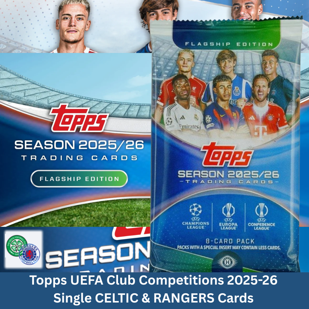 Topps UEFA Club Competitions 2025-26 - Single CELTIC & RANGERS Cards (Base)