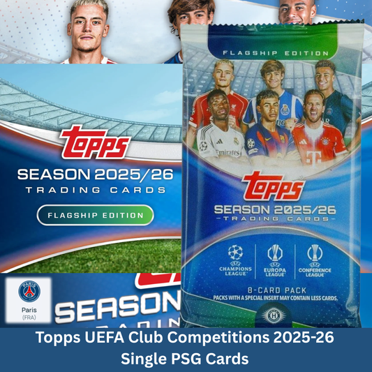 Topps UEFA Club Competitions 2025-26 - Single PARIS SAINT-GERMAIN Cards (Base)