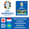 Topps UEFA EURO 2024 Sticker Collection - Single GEORGIA, LUXEMBOURG, GREECE & KAZAKHSTAN Stickers