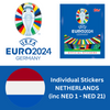 Topps UEFA EURO 2024 Sticker Collection - Single NETHERLANDS Stickers (inc NED 1-21)