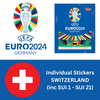 Topps UEFA EURO 2024 Sticker Collection - Single SWITZERLAND Stickers (inc SUI 1-21)