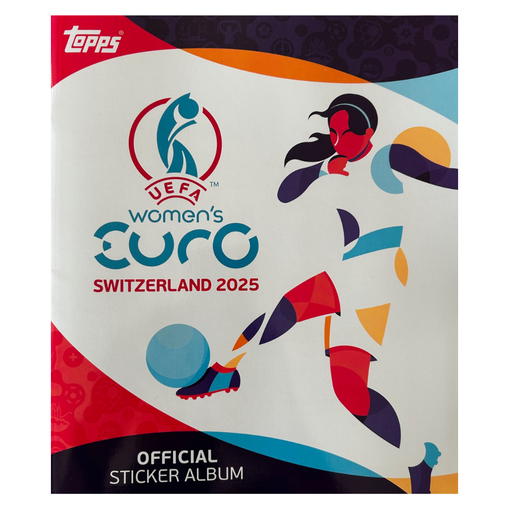 Topps UEFA Women's EURO 2025 Sticker Collection - Sticker Album with 6 Stickers