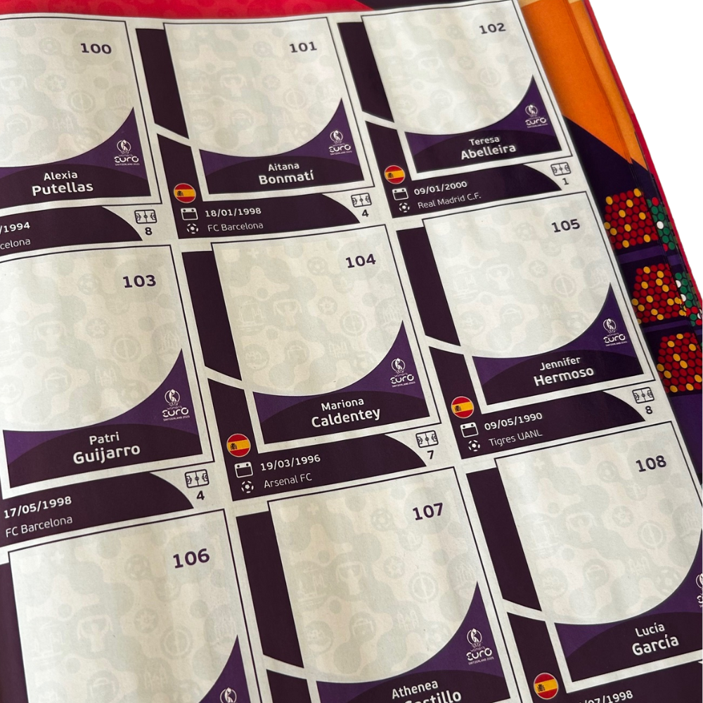 Topps UEFA Women's EURO 2025 Sticker Collection - Sticker Album with 6 Stickers