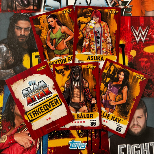 2016 Topps UK WWE Slam Attax Takeover - Single NXT Cards (#178 - #208)