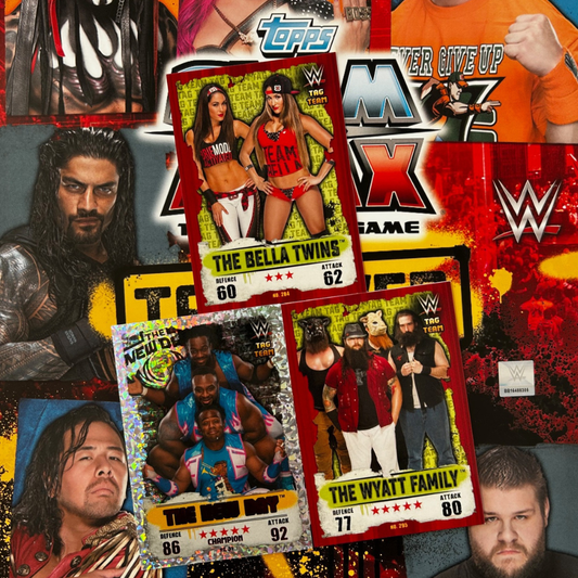 2016 Topps UK WWE Slam Attax Takeover - Single TAG TEAM Cards (#276 - #295)