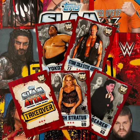 2016 Topps UK WWE Slam Attax Takeover - Single WWE LEGENDS Cards (#217 - #275)